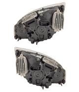 LED Headlight and Fog Light Set for 2018-2024 Freightliner Cascadia Semi Trucks | Black Housing