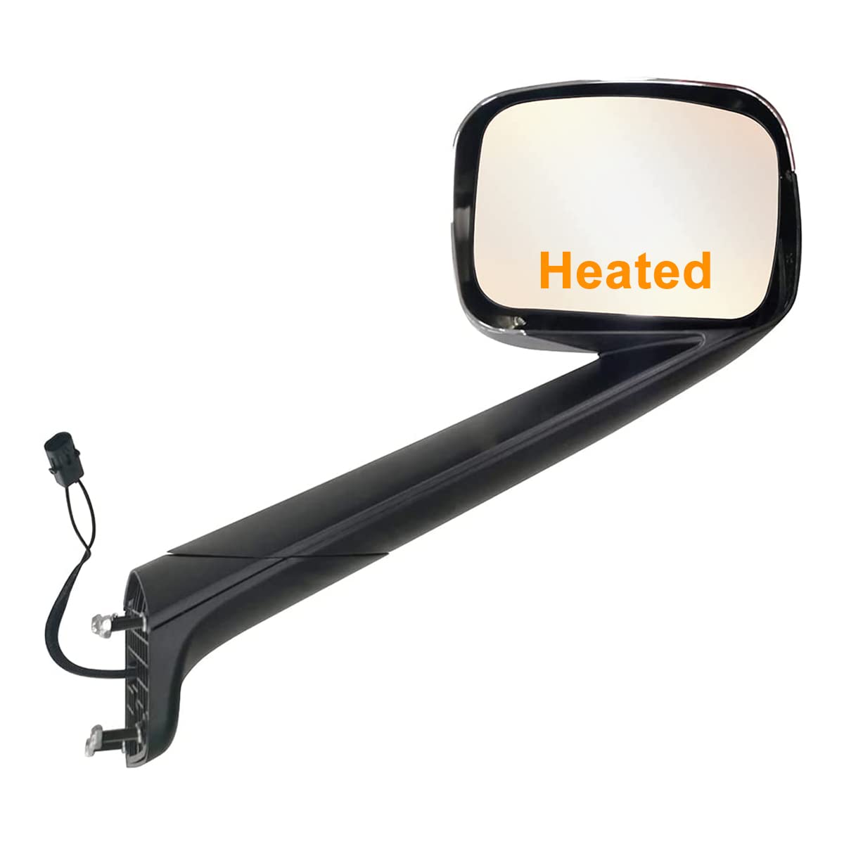 Hood Mirror for 2018+ Freightliner Cascadia - Right - Chrome