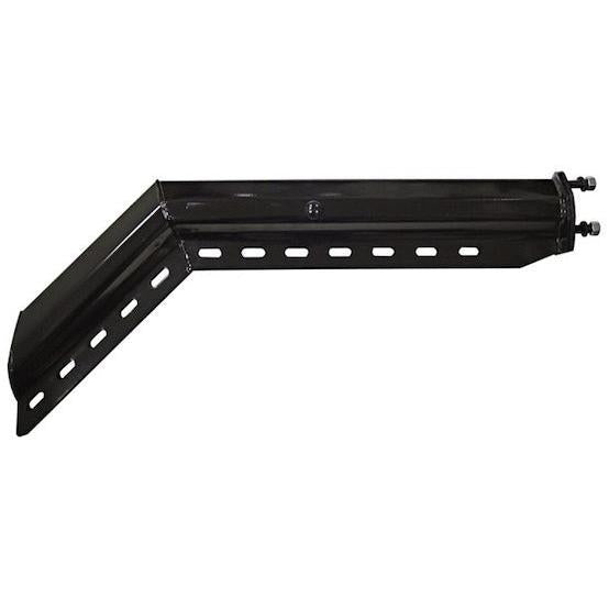 TORQUE Black Mud Flap Hanger 30 Inch 45 Degree Angled Pair