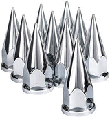 33mm Spike Screw-on Lug Nut Covers for Semi Trucks with Tool