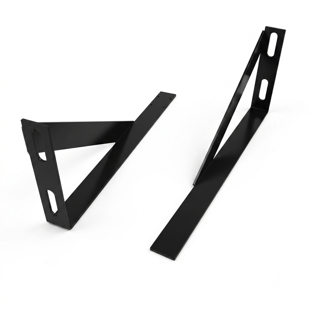 Universal 1/2 Center Fender Mounting Bracket Kit for Freightliner Peterbilt Kenworth Mack Semi Trucks