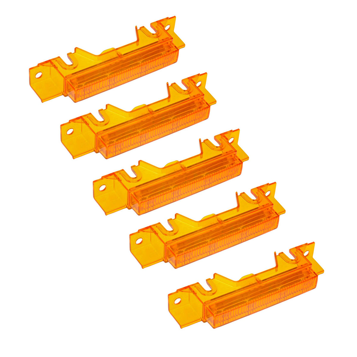 5 pack of TORQUE Top Lamp Sun Visor Marker (Amber) (TR434)