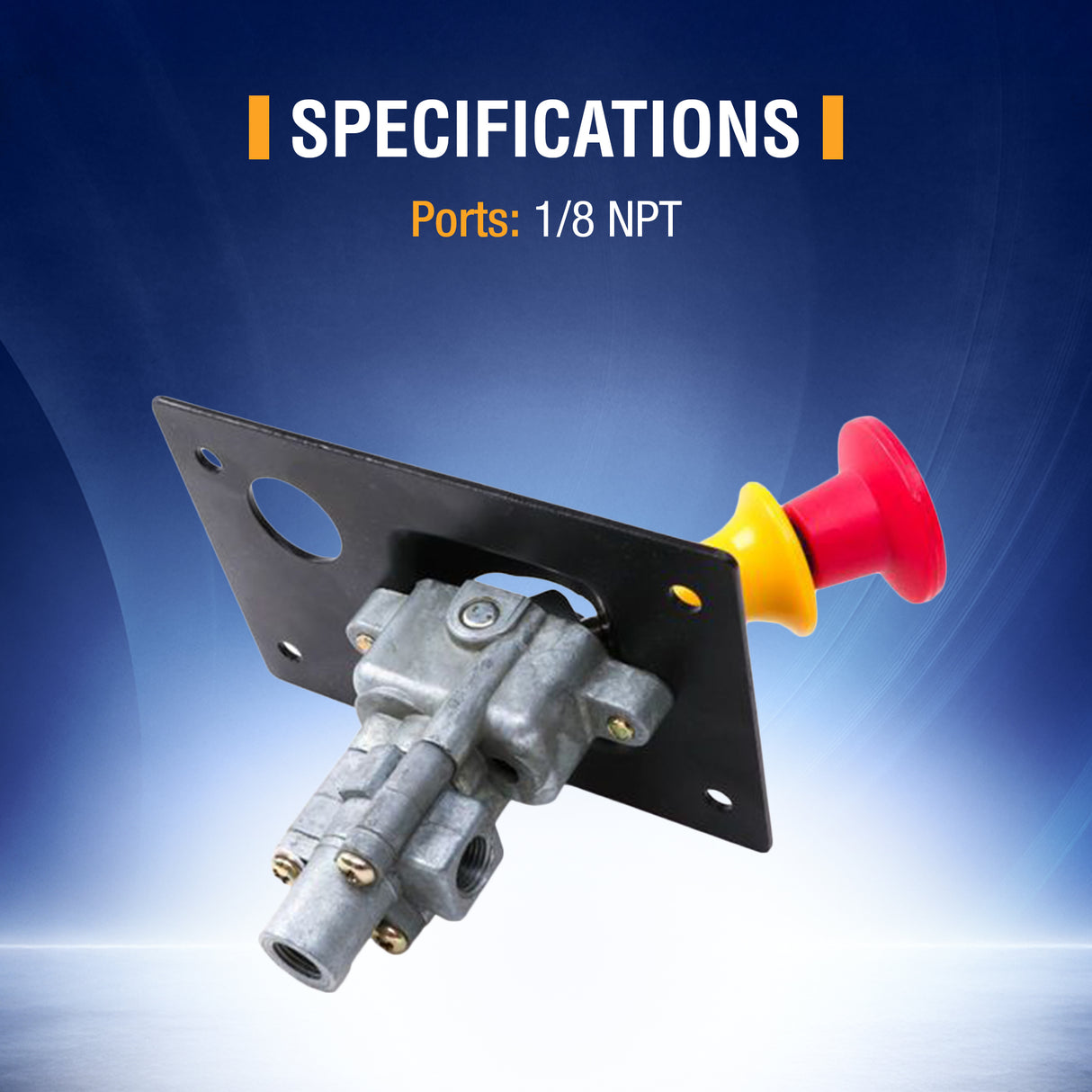 PTO Air Control Valve | Spring-Loaded Safety Knob | Replacement Parker 328863X