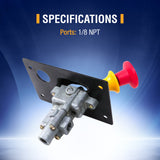 PTO Air Control Valve | Spring-Loaded Safety Knob | Replacement Parker 328863X