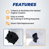 Coolant Tank for 2013+ PETERBILT579 Kenworth T880