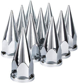 33mm Spike Screw-on Lug Nut Covers for Semi Trucks with Tool