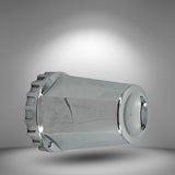 33mm Screw-On Lug Nut Covers for Semi Trucks - Chrome - 10 Pack