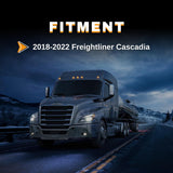 Halogen Headlight for 2018-2024 Freightliner Cascadia | Replacement Freightliner A6601405003 A6601405002 | Pair