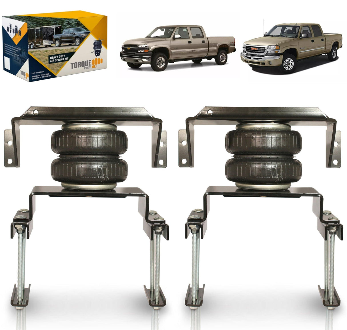 Air Bag Suspension Kit for 2001-2010 GMC Sierra 2500HD 3500HD