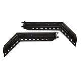 TORQUE Black Mud Flap Hanger 30 Inch 45 Degree Angled Pair