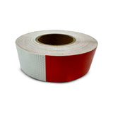 DOT-C2 Reflective Conspicuity Tape Roll 2" x 150' | Diamond Grade Red & White Safety Tape