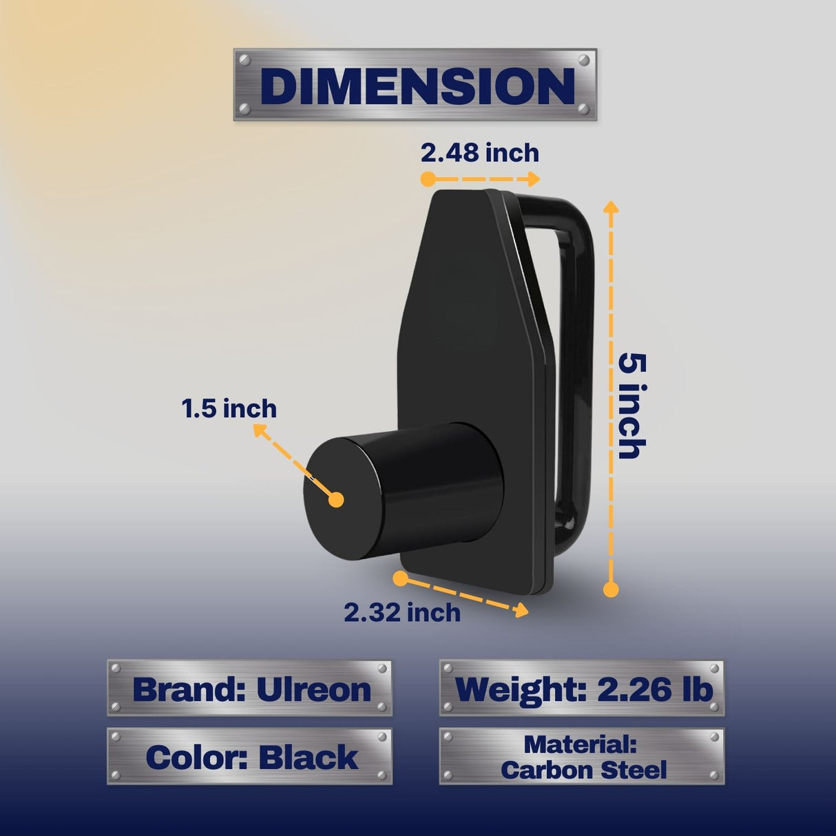 Tandem Slide Axle Stopper | Magnetic Lock Pin Tool for Semi Truck Dry Van & Reefer Trailers
