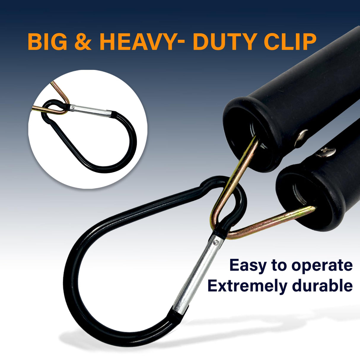 3 in 1 ABS Air Line Hose Tracker Tender Kit with 20" Double Spring | Replacement Tectran 9421-2