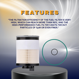 Fuel Water Separator Filter for Cummins, Detroit Diesel Engines | Replacement FS20083 PF46145 A48507