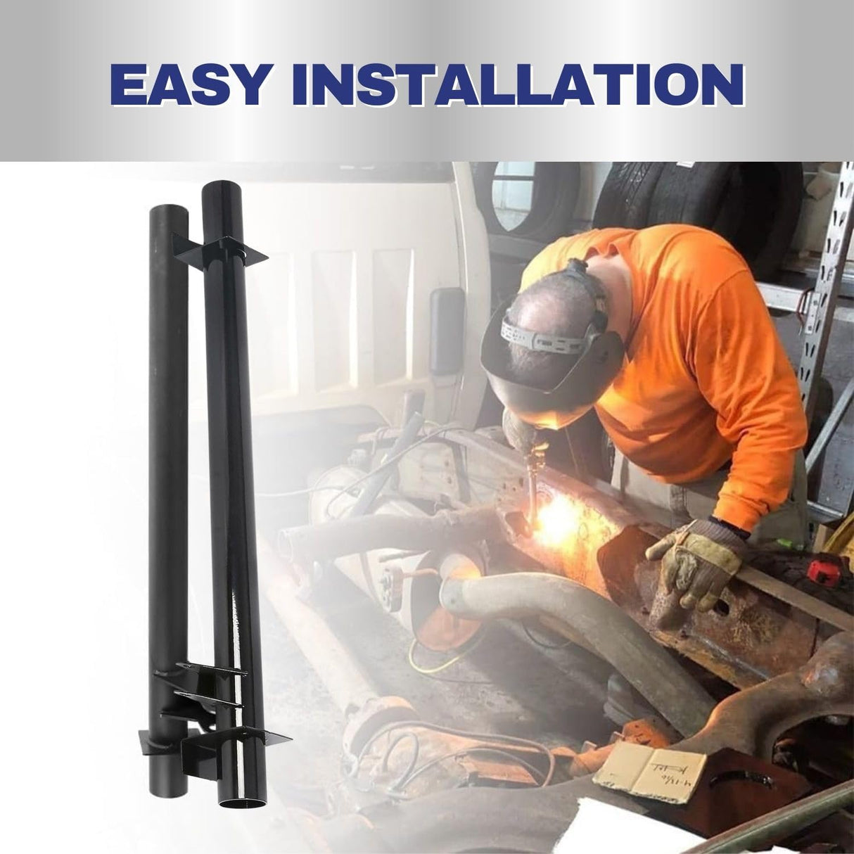 Rear Shock Mount Crossmember for 1999-2006 Chevy Silverado