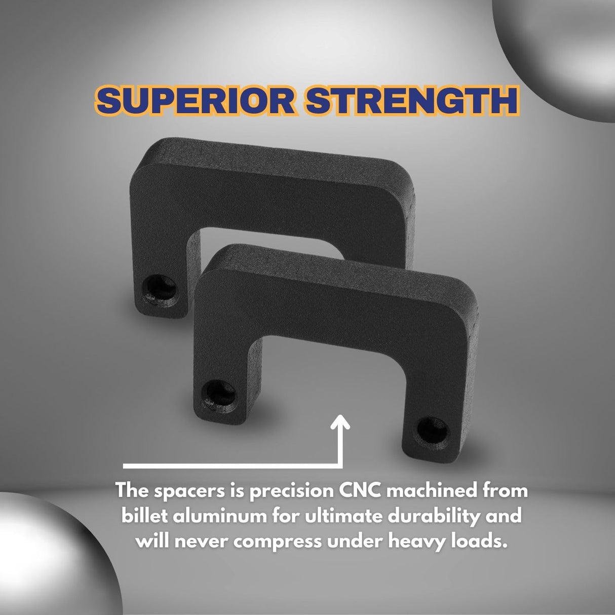 2" Leveling Kit for 2007-2024 Chevrolet Silverado 1500 Suburban Tahoe