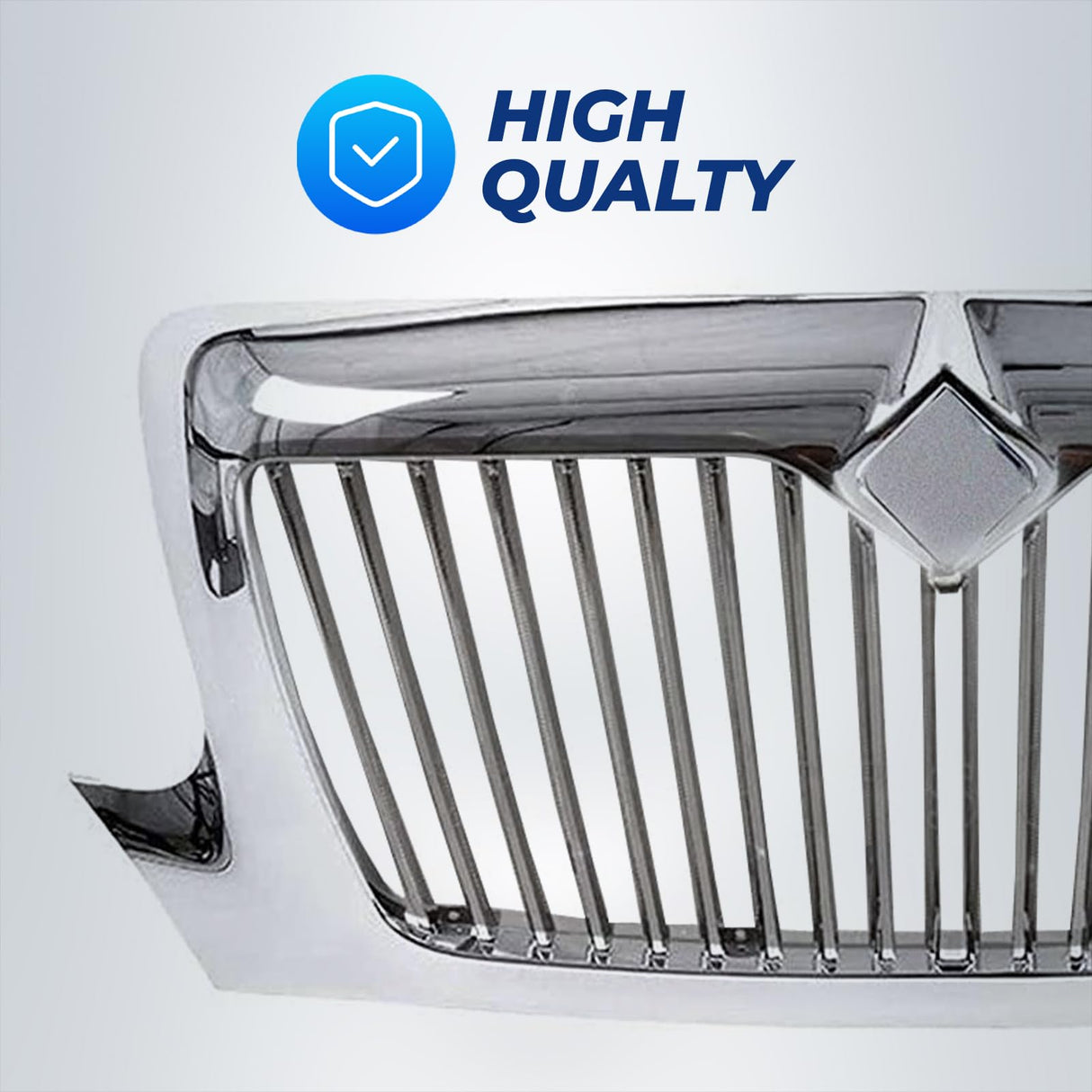 Chrome Grille for 2002-2019 International Durastar Semi Trucks | Replacement 3612816C91 3551015C99