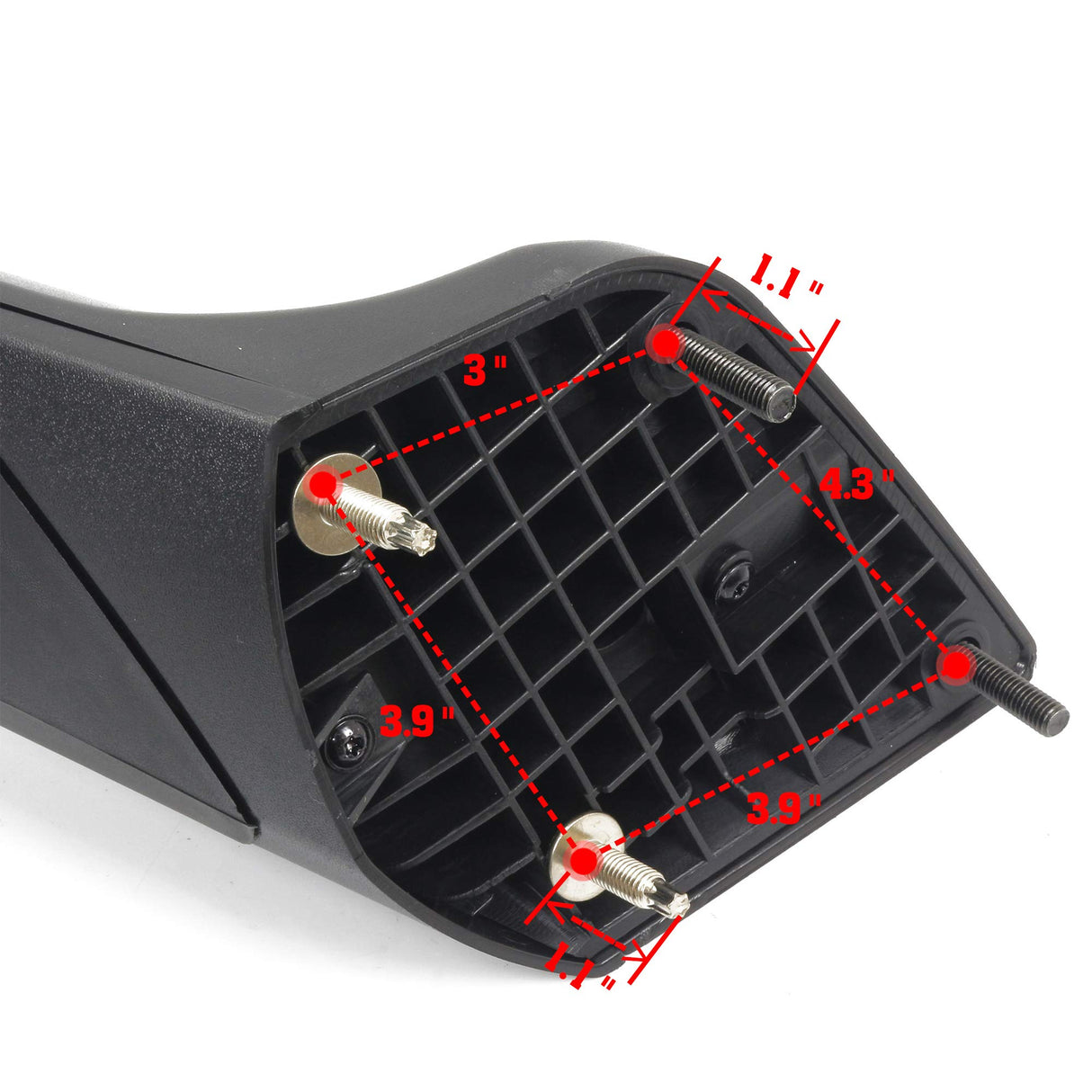 Hood Mirror for 2018+ Freightliner Cascadia - Pair - Chrome