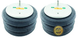 Triple Convoluted Air Spring Bag | Replacement Firestone 8032 7995 Hendrickson C-12405 | 2 Pack