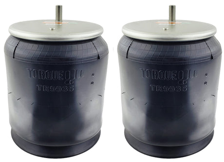 2 pack of TORQUE Trailer Air Spring Bag (Replaces Firestone 9935, Firestone W01-358-9935, SAF Holland 905-57-157, 905-57-301) (2 x TR9935) - AFTERMARKETUS Torque Reversible Sleeve Air Springs