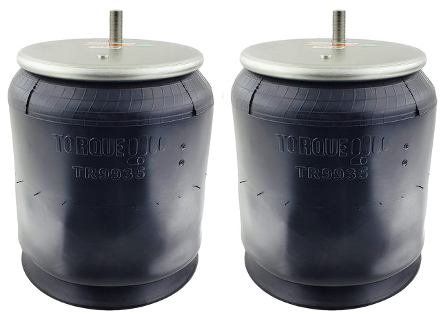 2 pack of TORQUE Trailer Air Spring Bag (Replaces Firestone 9935, Firestone W01-358-9935, SAF Holland 905-57-157, 905-57-301) (2 x TR9935) - AFTERMARKETUS Torque Reversible Sleeve Air Springs