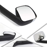 Hood Mirror for 2018+ Freightliner Cascadia - Pair - Chrome