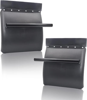 24” x 29” Heavy-Duty Black Poly Quarter Fender Set w/Tube Bracket Aftermarketus Fenders