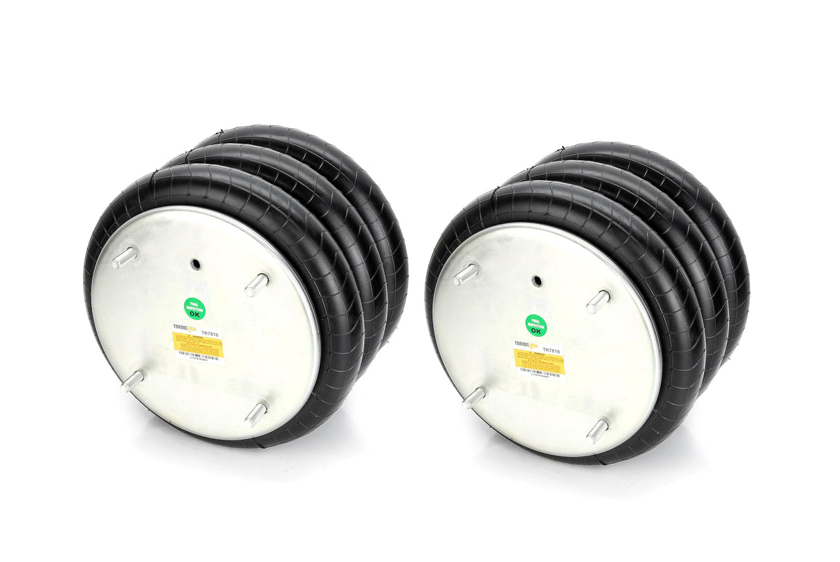 Triple Convoluted Air Spring Bag (Replaces Hendrickson 13041, Firestone W01-358-7818) - 2 Pack