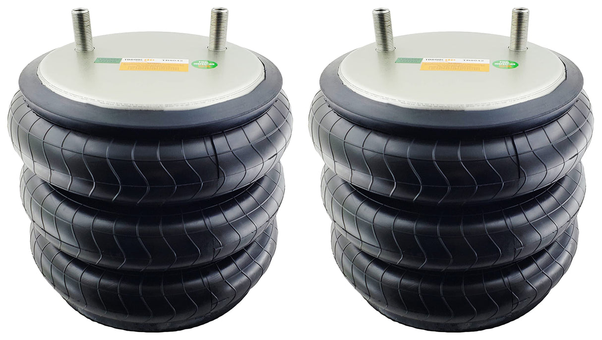 Triple Convoluted Air Spring Bag (Replaces Firestone 8042, Hendrickson 1015) - 2 Pack