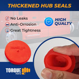 Aluminum Hub Cap for Steer Axle Replaces Stemco 343-4024