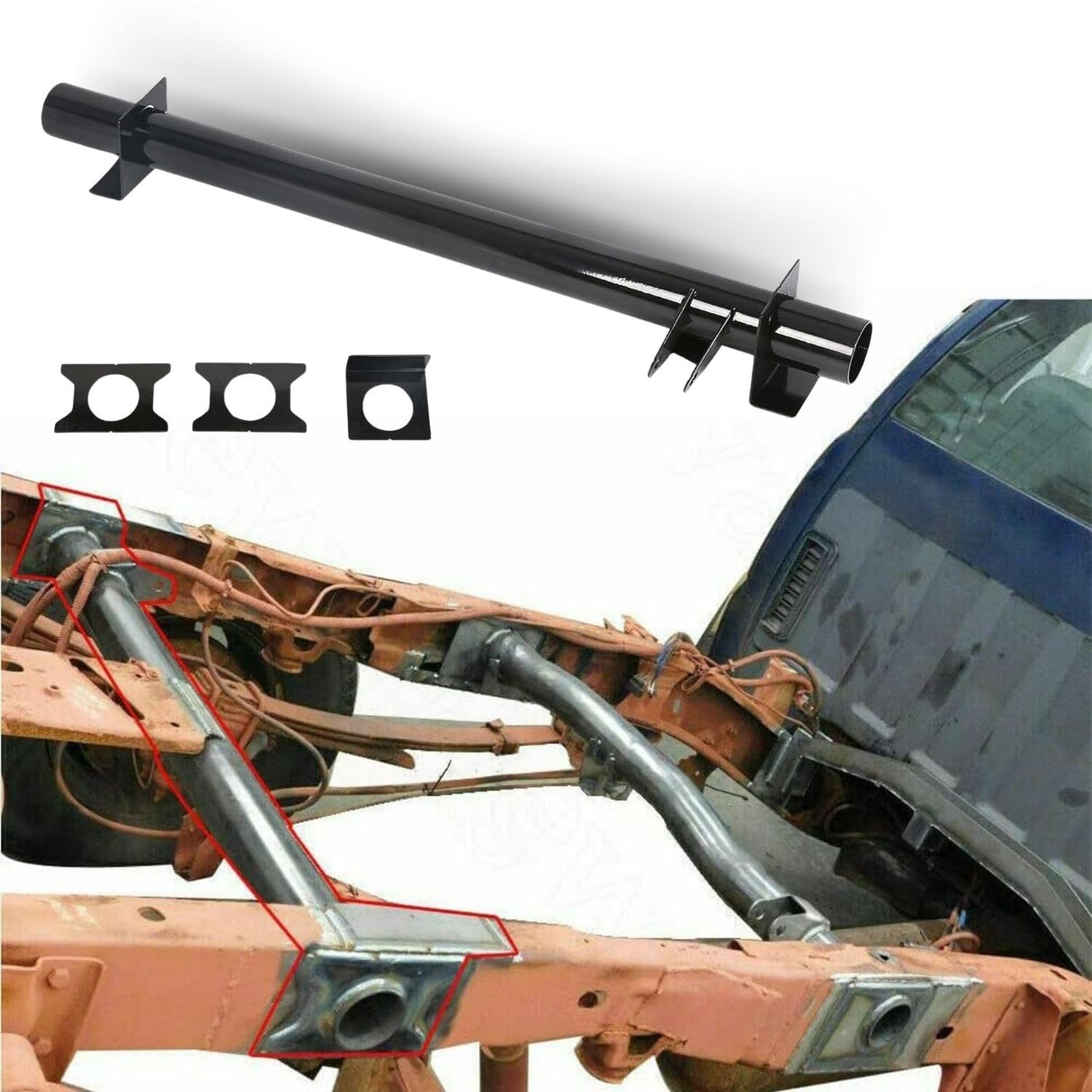 Rear Shock Mount Crossmember for 1999-2006 Chevy Silverado