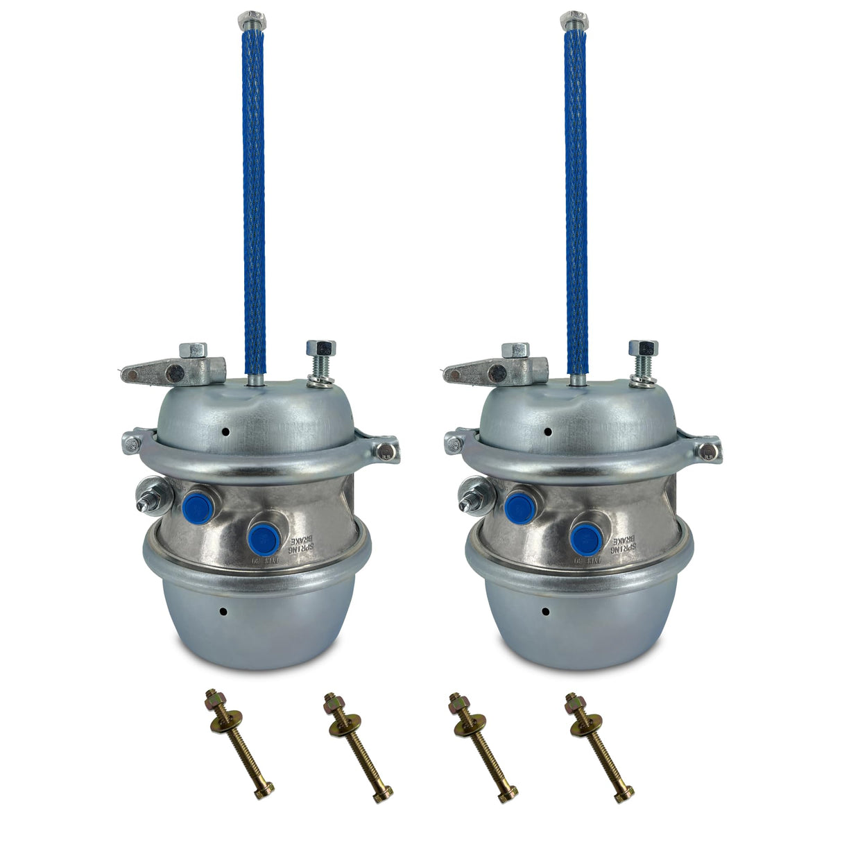 Type 30/30 Air Brake Chamber Sealed 2.5" Stroke Fully Threaded - 2 Pack