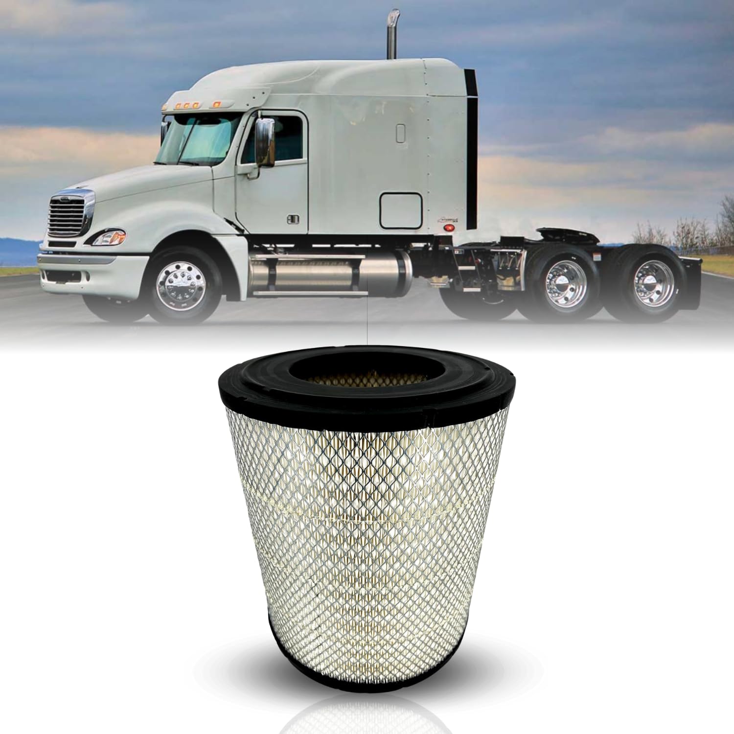 Engine Air Filter for Freightliner Columbia | Replacement Baldwin RS3518 Fram CA7140 Napa 6556 Aftermarketus Air Filters