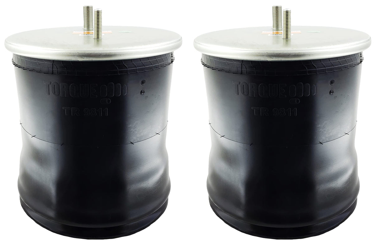 2 pack of TORQUE Air Spring Bag for Rowe Trucks (Replaces Firestone 9811, Rowe Trucks ASCC2000, Firestone W01-358-9811) (2 x TR9811)