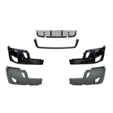 Bumper Replacement Set with Bumper Grille for 2018-2024 Freightliner Cascadia Semi Trucks