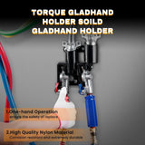 Glad Hand Holder Kit - 2 Plugs and 2 Gladhand Holders for Semi Trucks