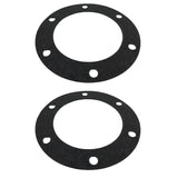 Aluminum Trailer Hub Cap with Rubber Plugs | Replacement Stemco 343-4009 SKF 1643