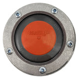 Aluminum Hub Cap for Steer Axle Replaces Stemco 343-4024