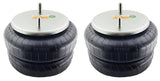 Double Convoluted Air Spring Bag | Replacement Firestone 7555 Triangle AS-4480 | 2 Pack