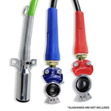15ft 3-in-1 Tractor Trailer Air Hose & 7-Way ABS Power Line Kit with Gladhands | Replacement Philips 30-2151