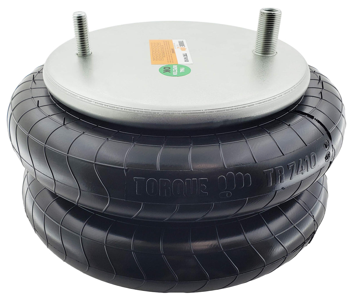 Double Convoluted Air Spring Bag | Replacement Firestone 7410 Freightliner 16-11378-000 | 2 Pack