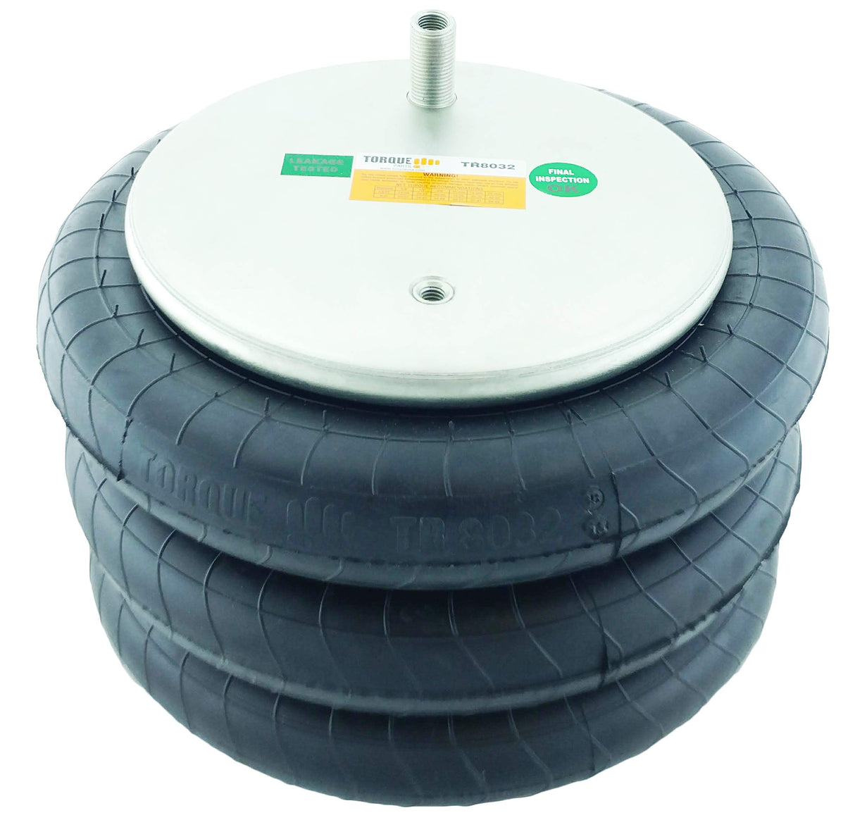 Triple Convoluted Air Spring Bag | Replacement Firestone 8032 7995 Hendrickson C-12405 | 2 Pack