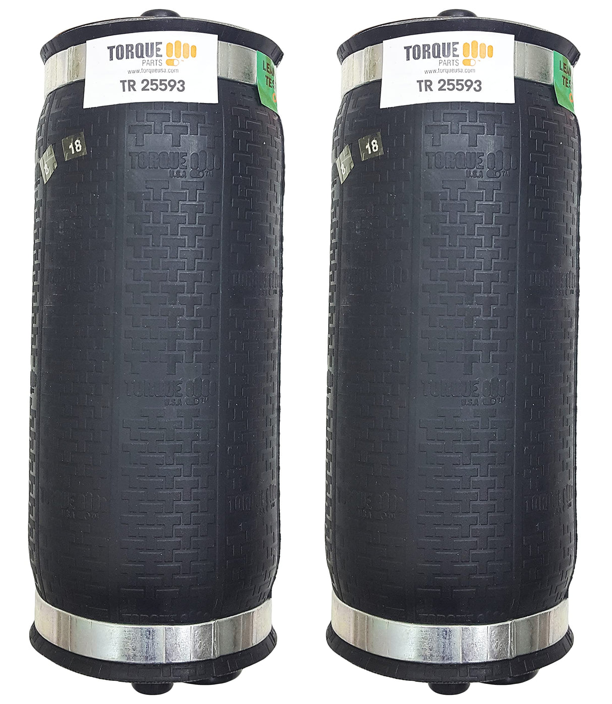 Air Spring Bag for SureLok Suspension | Replacement Hendrickson S-25593 | 2 Pack