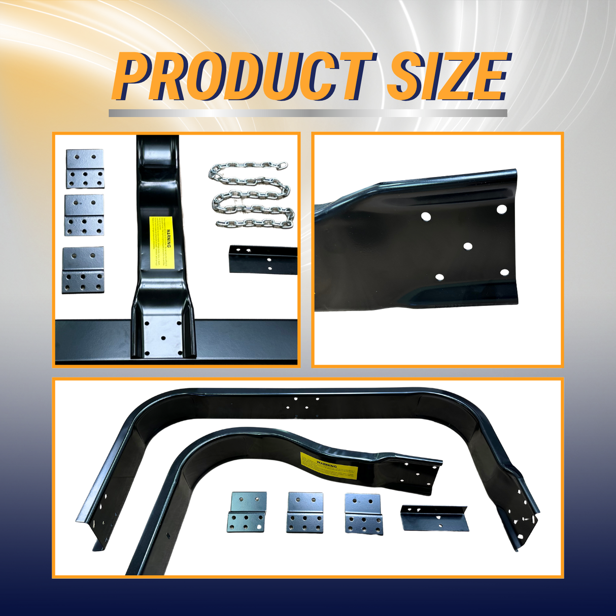 Spare Tire Carrier with Under Trailer Mounting Kit | Replacement for AURTC4 FLLTC4 FLT98100159