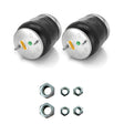Air Bag Spring with Hardware Kit for Freightliner Trucks - 2 Pcs - Aftermarketus Torque Reversible Sleeve Air Springs
