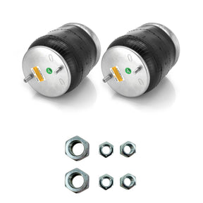 Air Bag Spring with Hardware Kit for Freightliner Trucks - 2 Pcs - Aftermarketus Torque Reversible Sleeve Air Springs