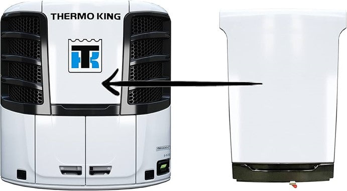 Reefer Top Center Door Panel Compatible with Thermo King Models