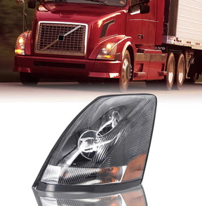 Headlight for 2004 - 2017 Volvo VNL Semi Trucks | Replacement Volvo 20359833 | Left Aftermarketus Headlights