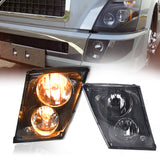 03-17 Volvo VNL Fog Light Set Driver and Passenger Side