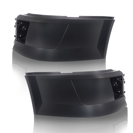 Corner Bumpers Set with Fog Lights Replacement for 2004–2015 Volvo VNL Semi Trucks Aftermarketus Bumpers